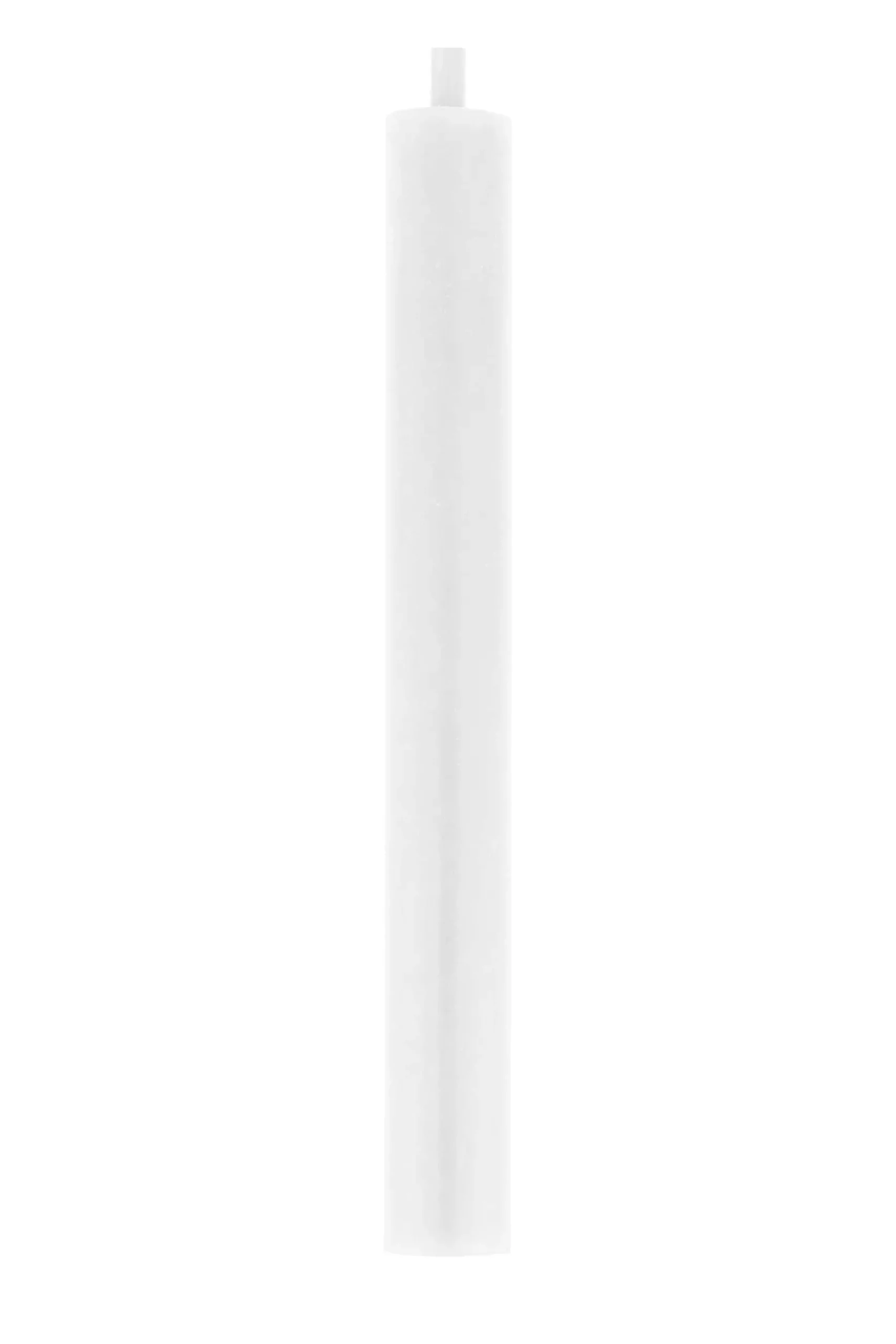 zusss 4 rustieke kaarsen 20cm wit