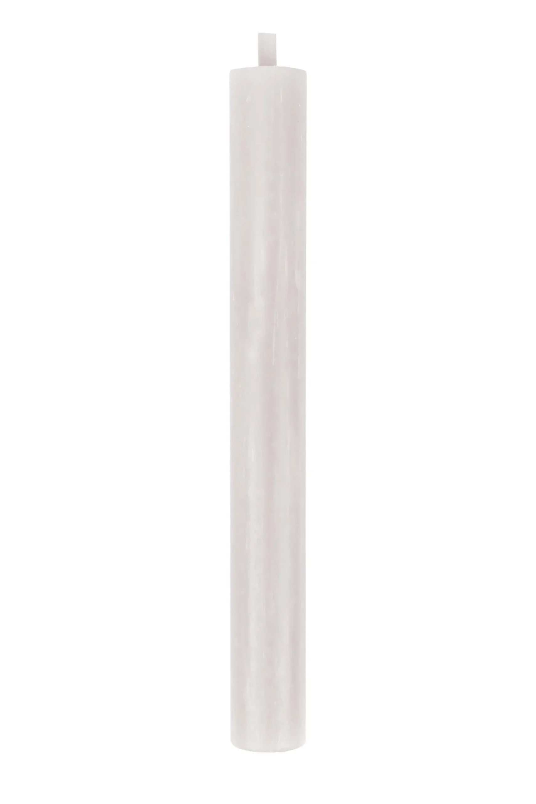 zusss 4 rustieke kaarsen 20cm krijt