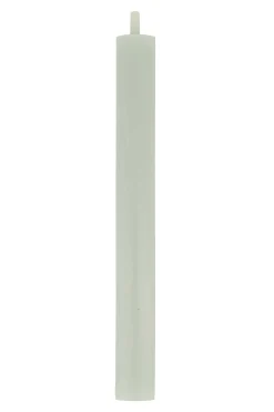 zusss 4 rustieke kaarsjes 20 cm saliegroen