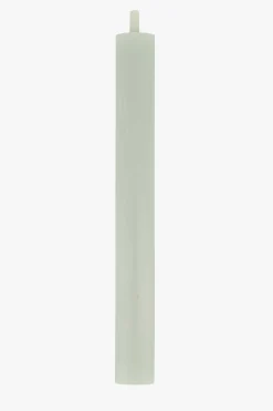 zusss 4 rustieke kaarsjes 20 cm saliegroen