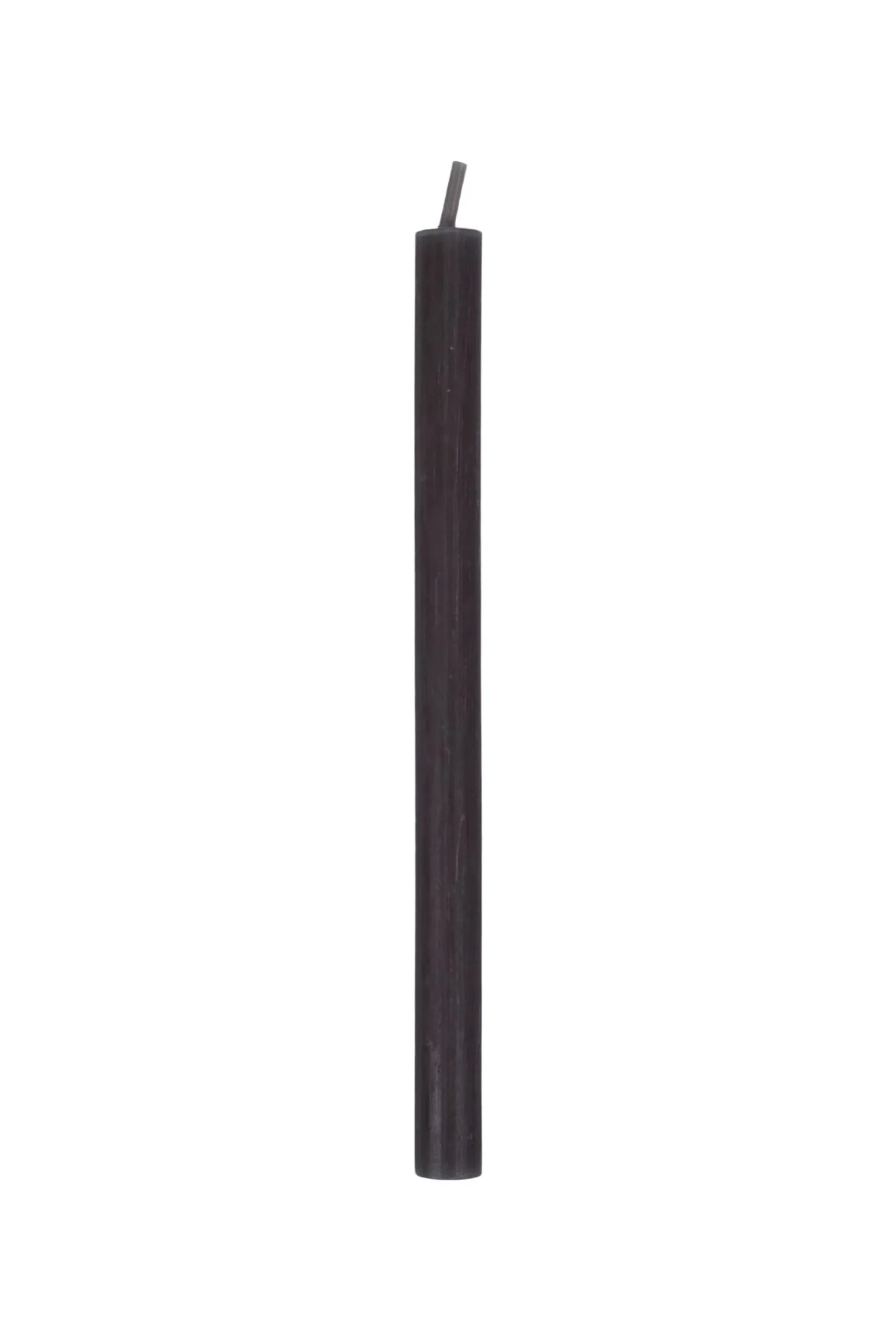 zusss doosje met 10 smalle kaarsjes 17cm zwart