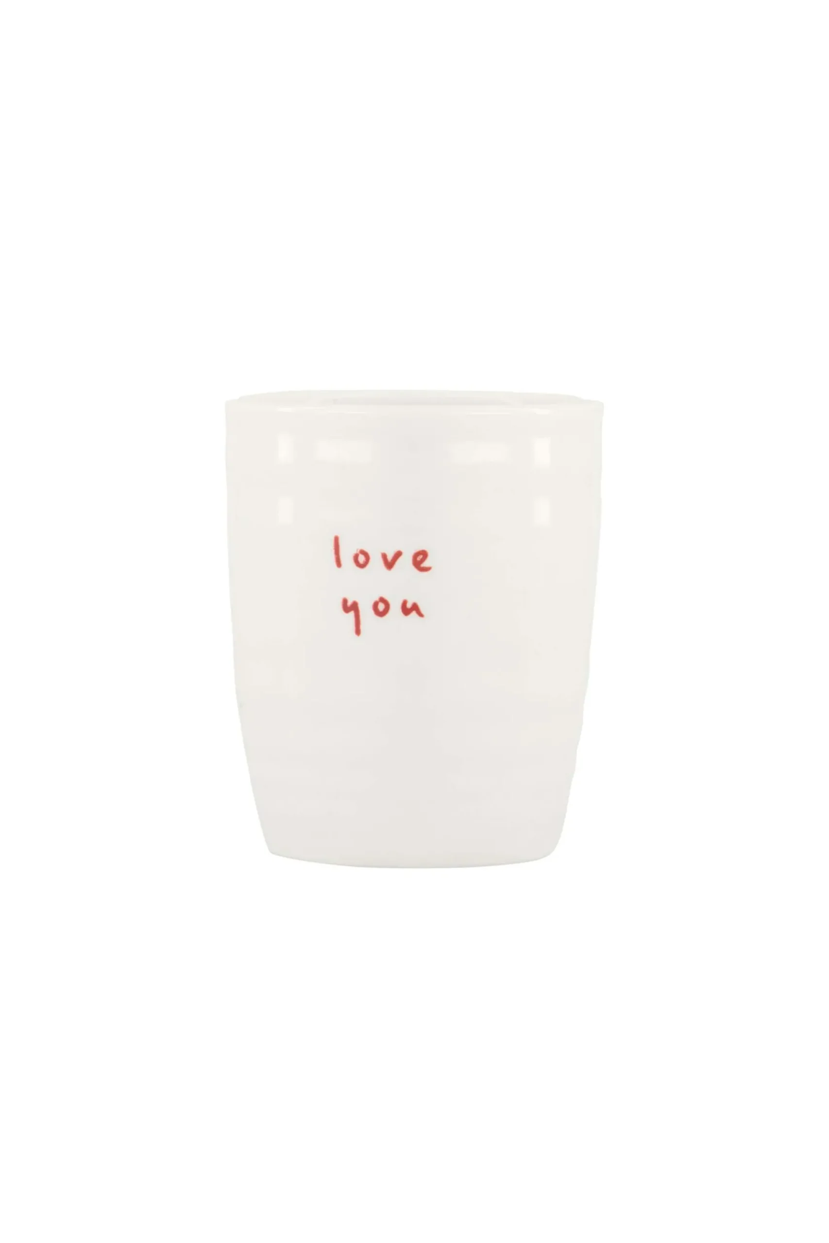 zusss espressokopje love you wit/rood
