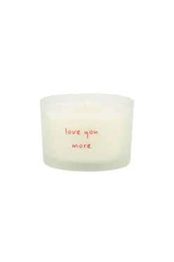 zusss geurkaars in wikkel love you more wit/rood