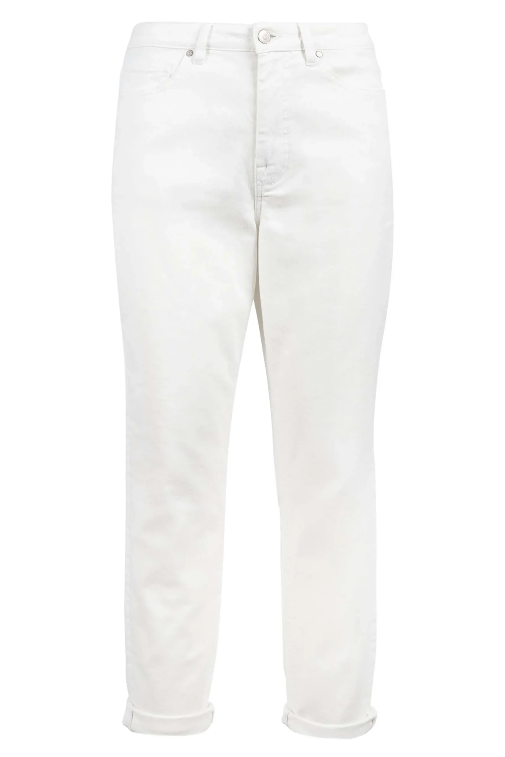 zusss high waist jeans off white