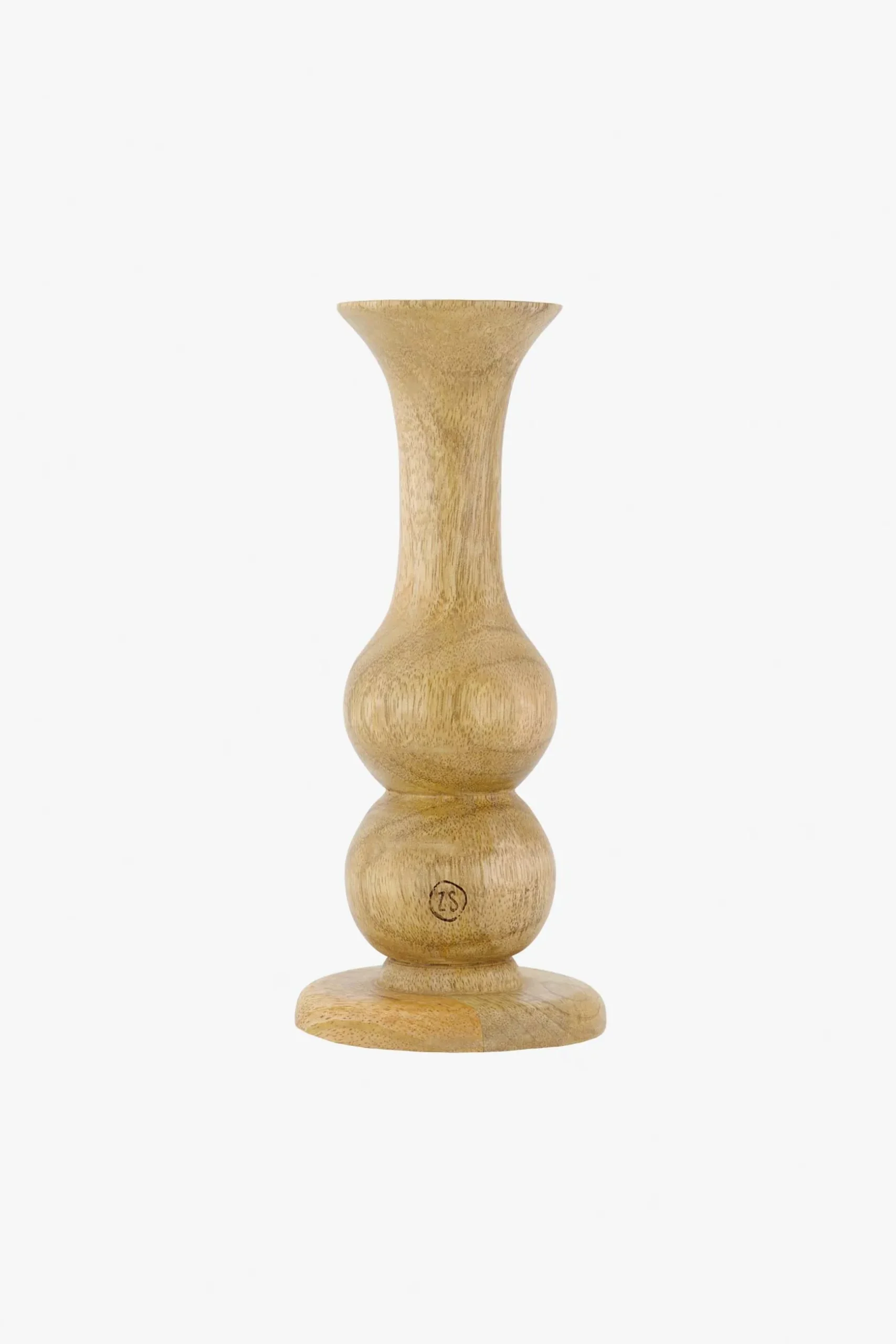 zusss houten kandelaar M naturel