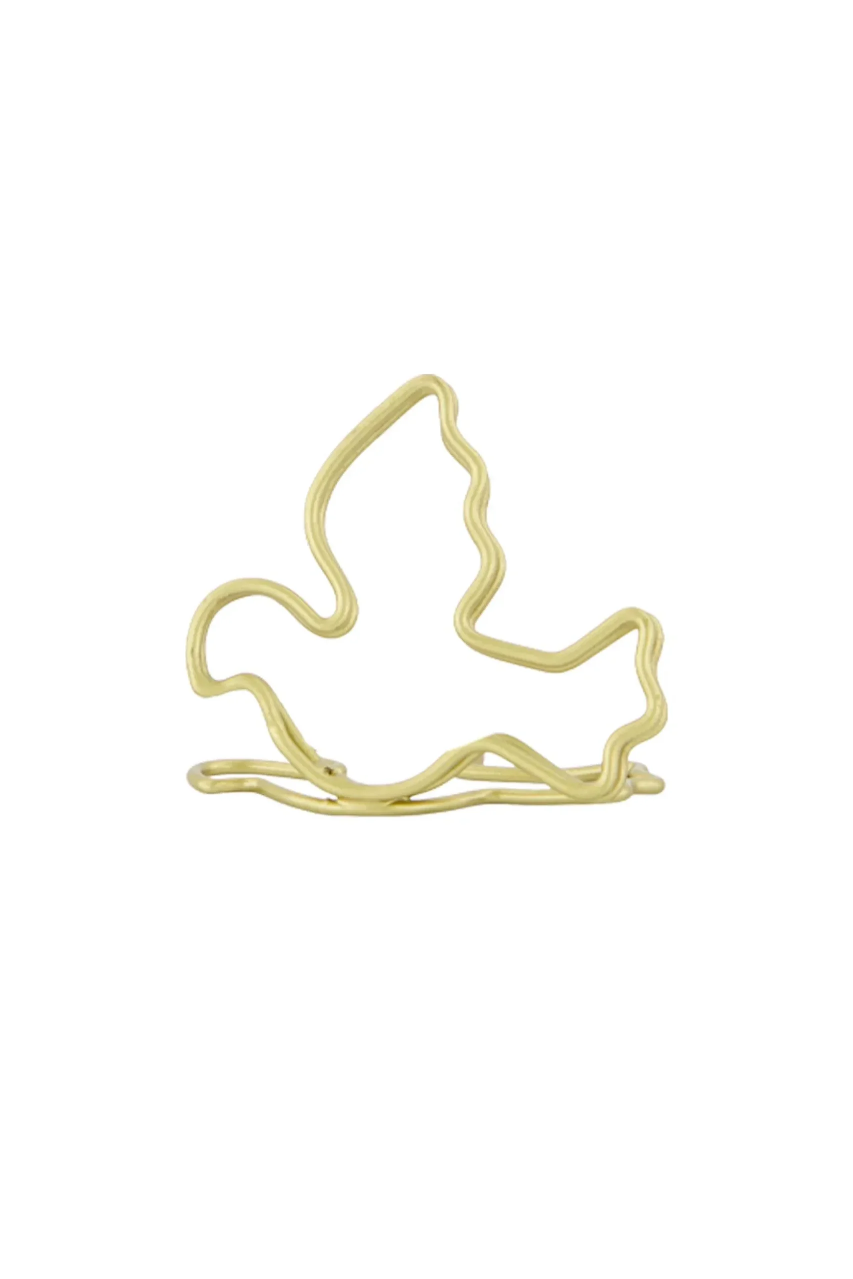 zusss kaartenstandaard duifje goud