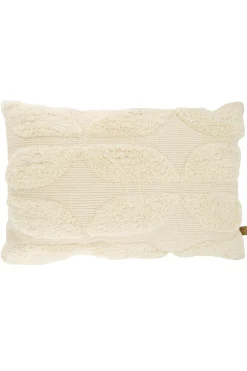 zusss kussen tufted patroon 60x40cm off white