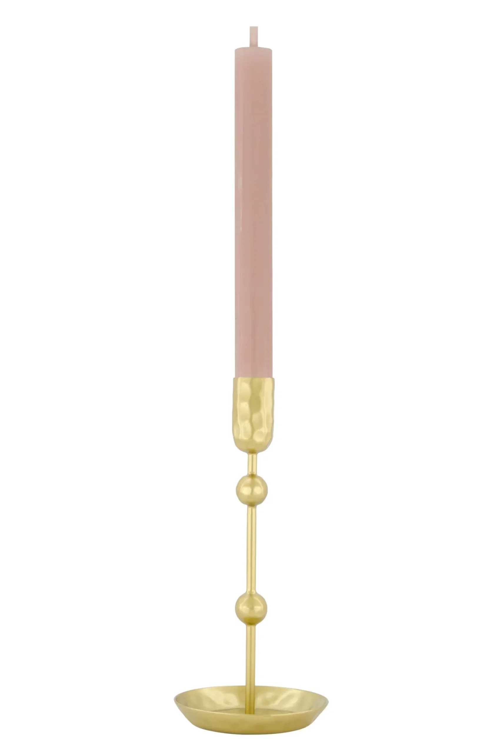 zusss metalen kandelaar 20cm goud