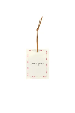 zusss mini geurzakje love you roze rood/off white