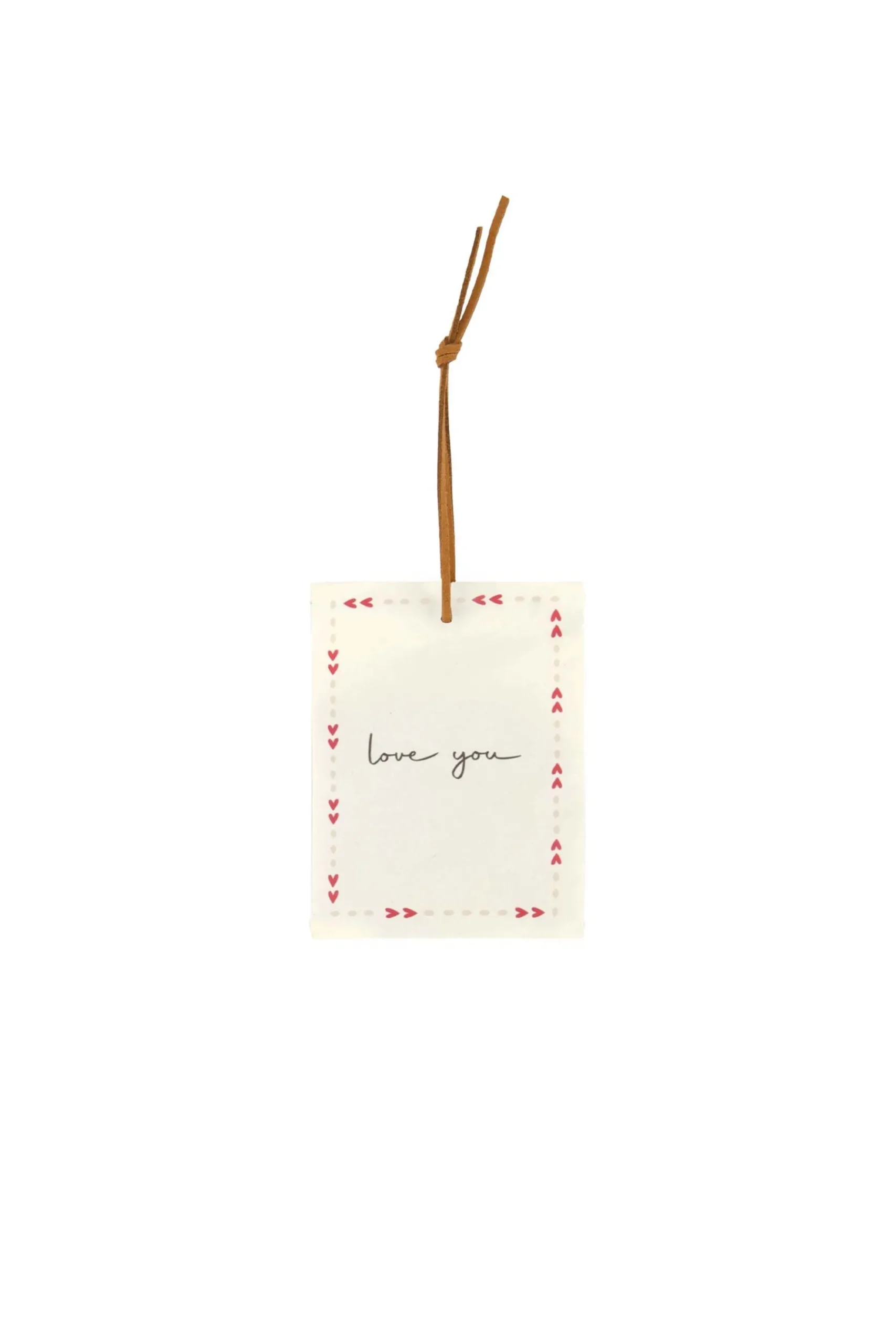 zusss mini geurzakje love you roze rood/off white