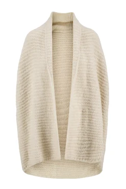 zusss mouwloos vest creme