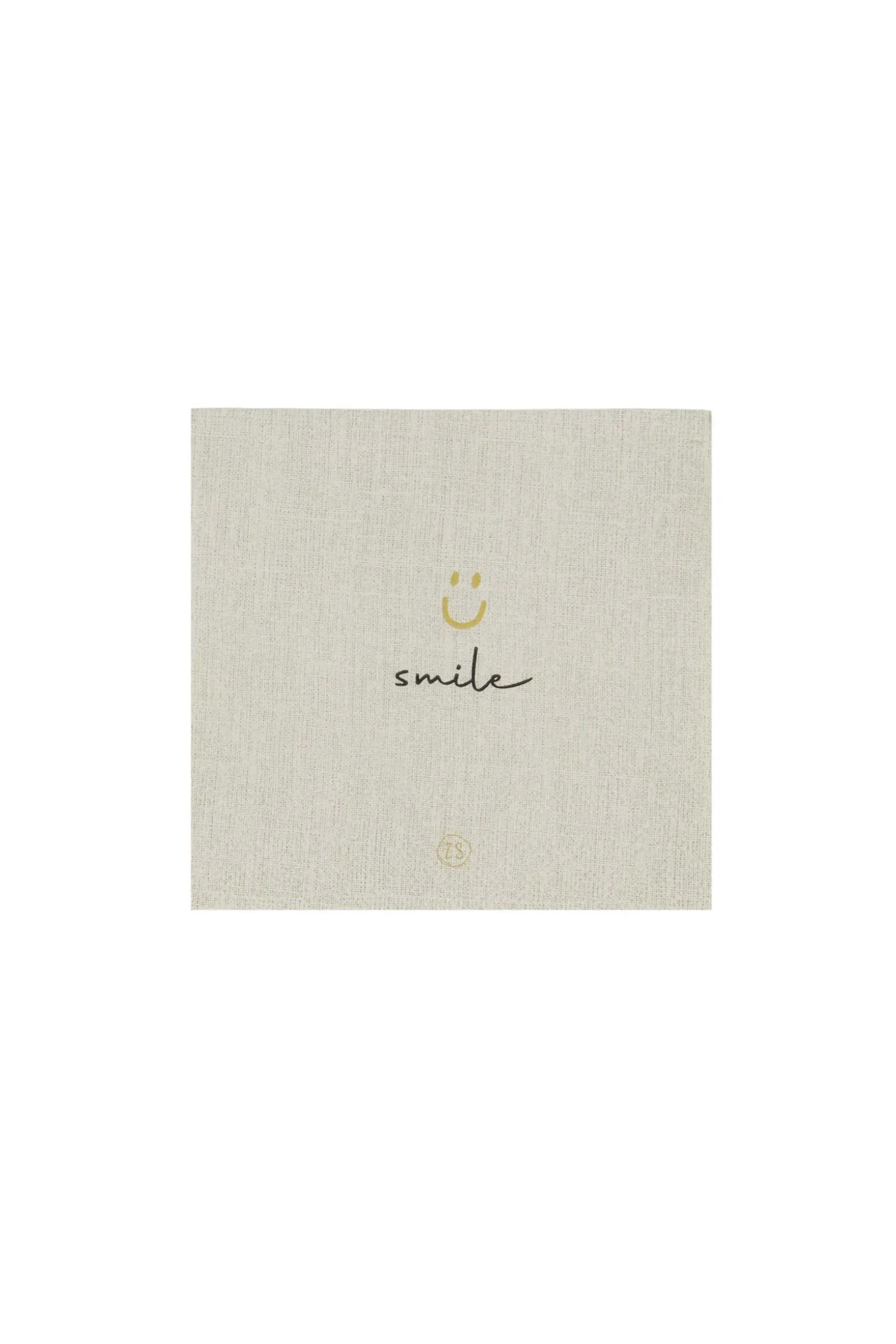 zusss servetten vierkant 12,5x12,5cm smile linnen