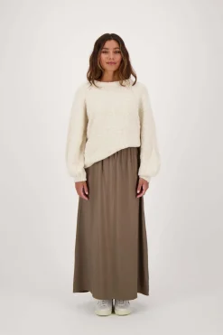 zusss trui met lurex creme