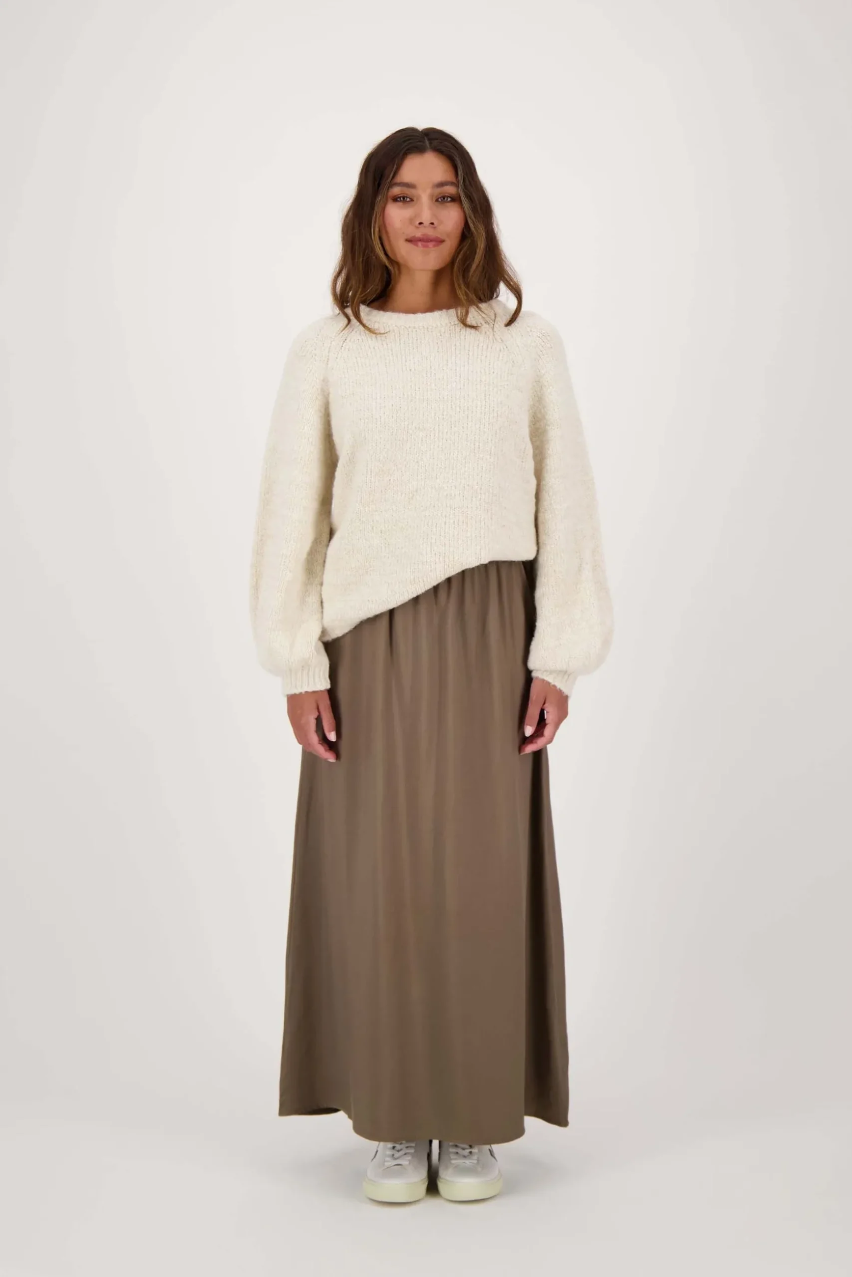 zusss trui met lurex creme
