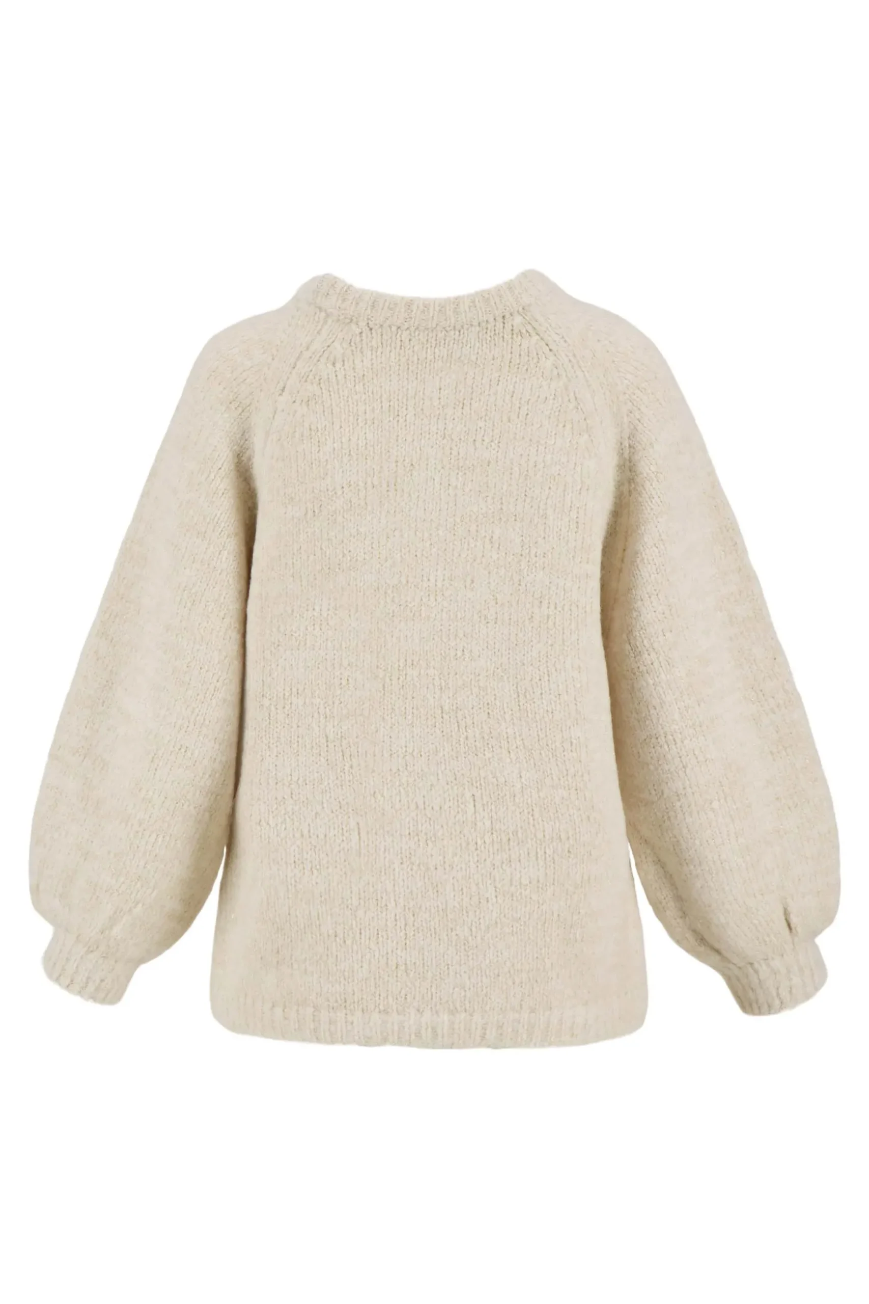 zusss trui met lurex creme