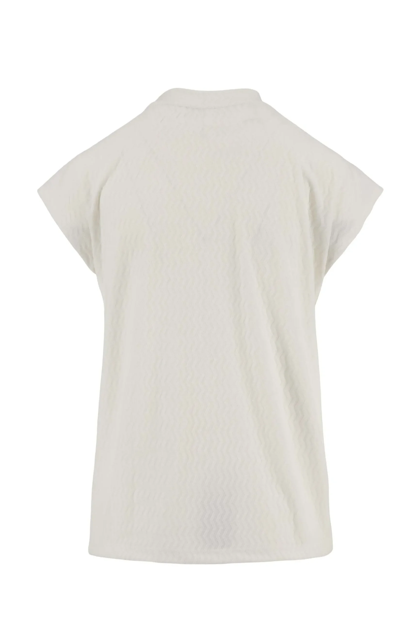 zusss turtle top met structuur creme